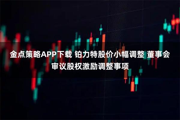 金点策略APP下载 铂力特股价小幅调整 董事会审议股权激励调整事项